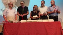 טקס פרס העובד המצטיין ע"ש יהושע כצמן, שמקיימת ההסתדרות במרחב תל אביב יפו זו השנה ה-14 (צילום: הדס יום טוב)
