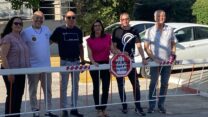 עובדי שע"מ ברשות המסים בשביתה עקב הפרת ההסכם הקיבוצי (צילום: דוברות ההסתדרות)
