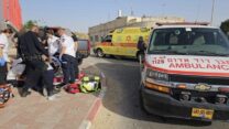 זירת האירוע בחורה (צילום: תיעוד מבצעי מד״א)