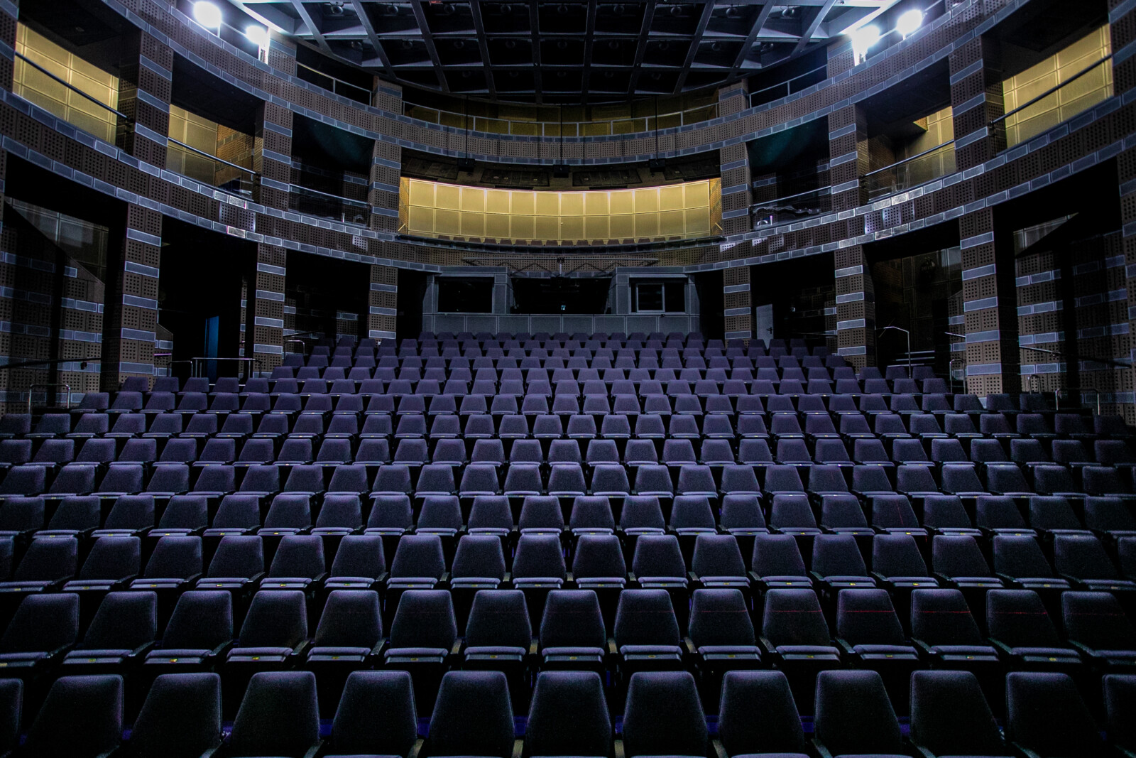 אולם הקולנוע במשכן לאמנויות הבמה בבאר שבע (צילום: סלי פטל)