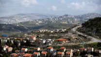 מבט אווירי על היישוב קדומים שבשומרון (צילום: רונן זבולון / רויטרס)