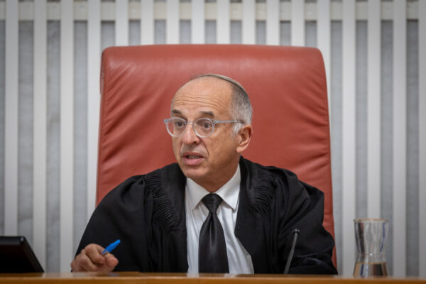 שופט בית המשפט העליון נועם סולברג (צילום: יונתן זינדל/ פלאש90)