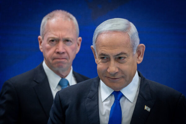 ראש הממשלה בנימין נתניהו ושר הביטחון יואב גלנט (צילום: יונתן זינדל/ פלאש90)