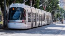 הרכבת הקלה של גוש דן ביפו (צילום: עומר פיכמן/ פלאש90)