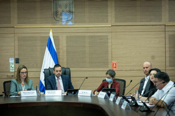 דיון בוועדת הבריאות של הכנסת (צילום: יונתן זינדל/ פלאש90)