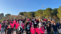 The women's march in Nazareth demanding a safe space. (Photo: Yaniv Sharon)