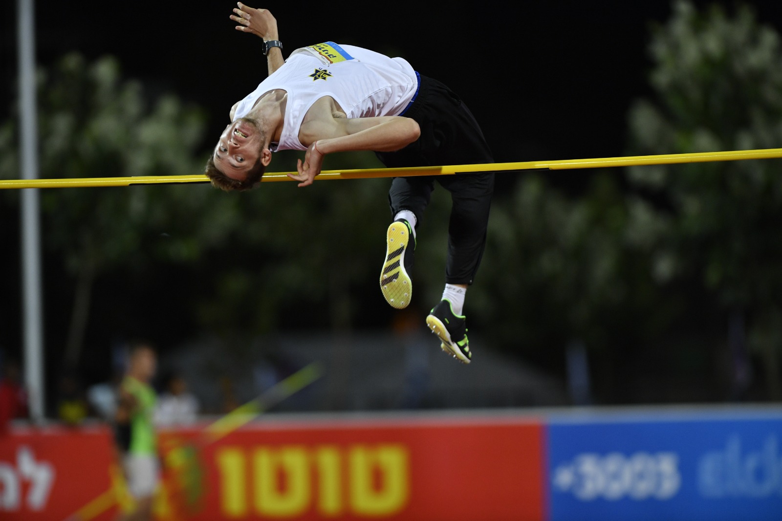יונתן קפיטולניק באליפות ישראל באתלטיקה (צילום: Maxim Dupliy)