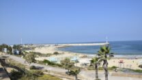 חוף בר כוכבא באשקלון (צילום: הדס יום טוב)