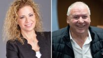 השר דוד אמסלם ויו"ר רשות החברות, מיכל רוזנבוים צילום: יונתן זינדל, פלאש 90)