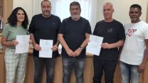 חתימת הסכם קיבוצי לעובדי פאדאגיס ישראל פרמצבטיקה בע״מ (צילום: דוברות ההסתדרות)