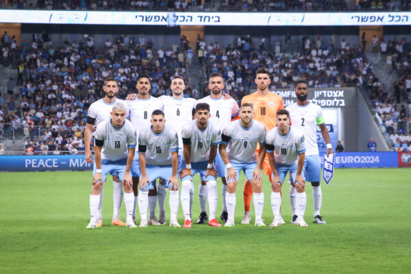 נבחרת ישראל בכדורגל מול בלארוס במוקדמות יורו 2024 (צילום: נוי אורן, באדיבות ההתאחדות לכדורגל בישראל)
