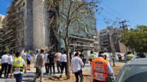 תאונת העבודה באשדוד, בה נהרג עובד בן 25 (צילום: איחוד הצלה)