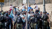 הפגנת מבקשי מקלט מאריתריאה בת"א (צילום: אבשלום ששוני/פלאש90)
