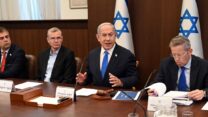 רה"מ נתניהו בישיבת צוות השרים לבחינת דרך הטיפול במסתננים מפרי חוק (צילום: חיים צח / לע״מ)