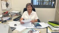 ז'קלין פרץ, יו"ר ועד עובדי מועצה אזורית מטה יהודה (צילום: באדיבות ועד העובדים)
