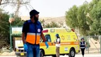 צוות חירום יישובי בביר הדאג' (צילום: צח"י ביר הדאג')