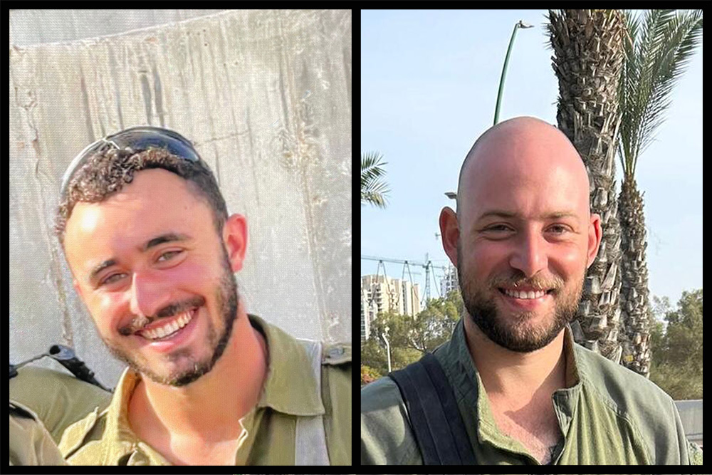 רס"ר (במיל') רז אבולעפיה (מימין) וסמ"ר רועי מרום (צילומים: דובר צה"ל)