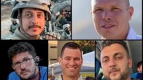 מימין למעלה עם כיוון השעון:  רס"ם יוסף חיים הרשקוביץ ז"ל, רס"ר סרגי שמרקין ז"ל, רס"ן משה ידידיה לייטר ז"ל, רס"ר מתן מאיר, רס"ר נתנאל הרוש ז"ל (צילום: דובר צה"ל)