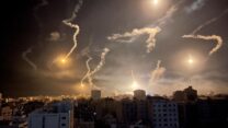 תקיפות של צה״ל ברצועת עזה (צילום: REUTERS/Mohammed Al-Masri)