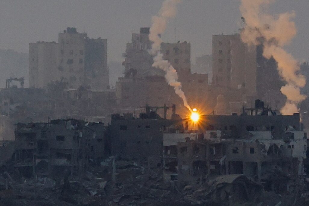 תקיפות של צה״ל ברצועת עזה (צילום: REUTERS/Alexander Ermochenko)