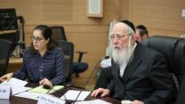 יו"ר ועדת הרווחה ישראל אייכלר בדיון השבוע (צילום: דוברות הכנסת, נועם מושקוביץ)