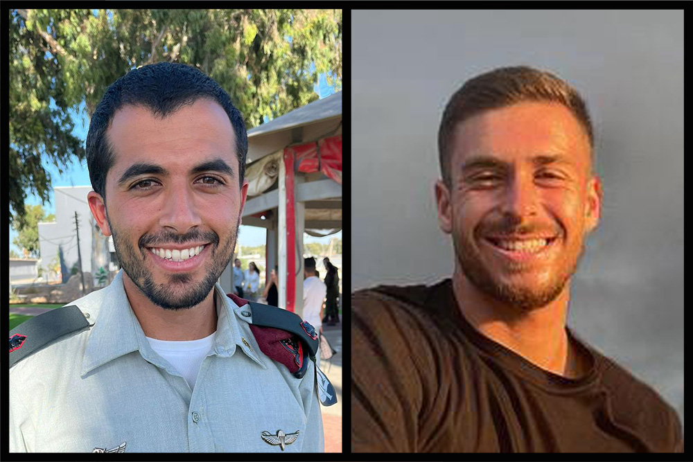 סמ"ר איתי שהם (מימין) ורס"ן יששכר נתן (צילומים: דובר צה"ל) סמ"ר איתי שהם (מימין) ורס"ן יששכר נתן (צילומים: דובר צה"ל)