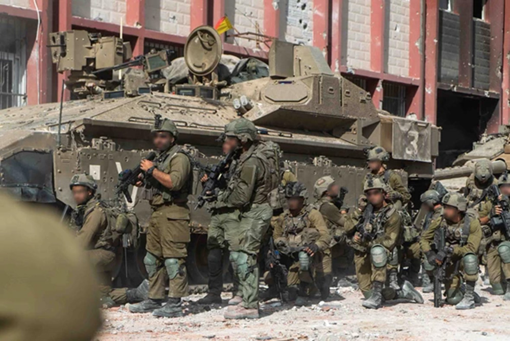 כוחות צה"ל ברצועת עזה (צילום: דובר צה"ל) כוחות צה"ל ברצועת עזה (צילום: דובר צה"ל)
