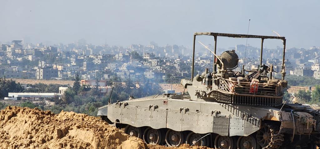השתלטות לוחמי צה"ל על מוצב פלסטין (צילום: דובר צה"ל)
