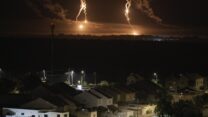 הפצצות של צה״ל ברצועת עזה (צילום: AP Photo/Leo Correa)