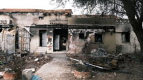 בית בקיבוץ בארי שנפגע במתקפת 7 באוקטובר (צילום ארכיון: דוד טברסקי)