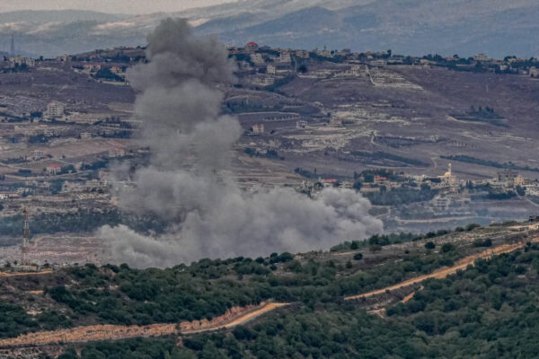 חילופי אש בגבול לבנון בין צה״ל לכוחות חיזבאללה (צילום ארכיון: אייל מרגולין, פלאש90)