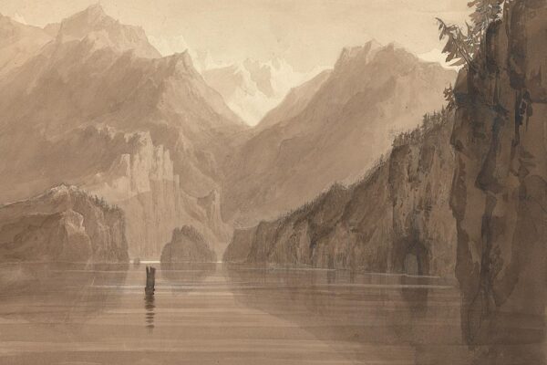 אגם בנורבגיה (1825). ציור: פרנסיס דנבי (ויקימדיה)
