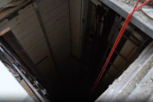 מתחם תת קרקעי שהקים חמאס בבית החולים רנתיסי בעזה (צילום: דובר צה&quot;ל)