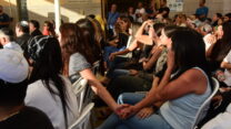 טקס זיכרון באופקים, לציון 30 יום לטבח ה-7 באוקטובר (צילום: הדס יום טוב)