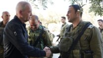 שר הביטחון יואב גלנט בגזרת הצפון (צילום: אריאל חרמוני, משרד הביטחון)