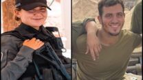 סמ"ר שחר כהן מבטח (מימין) וסמ״ש רוס אלישבע רוז איידה לובין (צילומים: דובר צה"ל ודוברות המשטרה)