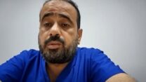 מנהל בית החולים שיפא, ד"ר מוחמד אבו סלמיה (צילום מסך מערוץ היוטיוב Breakthrough news)