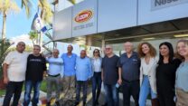 ביקור יו"ר ההסתדרות במפעל אוסם בשדרות. צילום: דוברות ההסתדרות