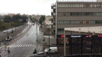 גשום בתל אביב (צילום: מאור הוימן)