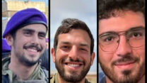 מימין לשמאל: סגן רון אליעזר צ’יטיז, סמ״ר איתי בוטון סמ״ר אפרים יכמן (צילומים: דובר צה"ל)