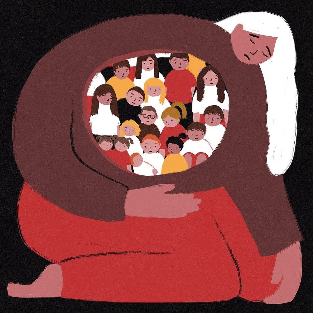 מתוך תערוכת מצב.רוח (איור: מאיה איש שלום)