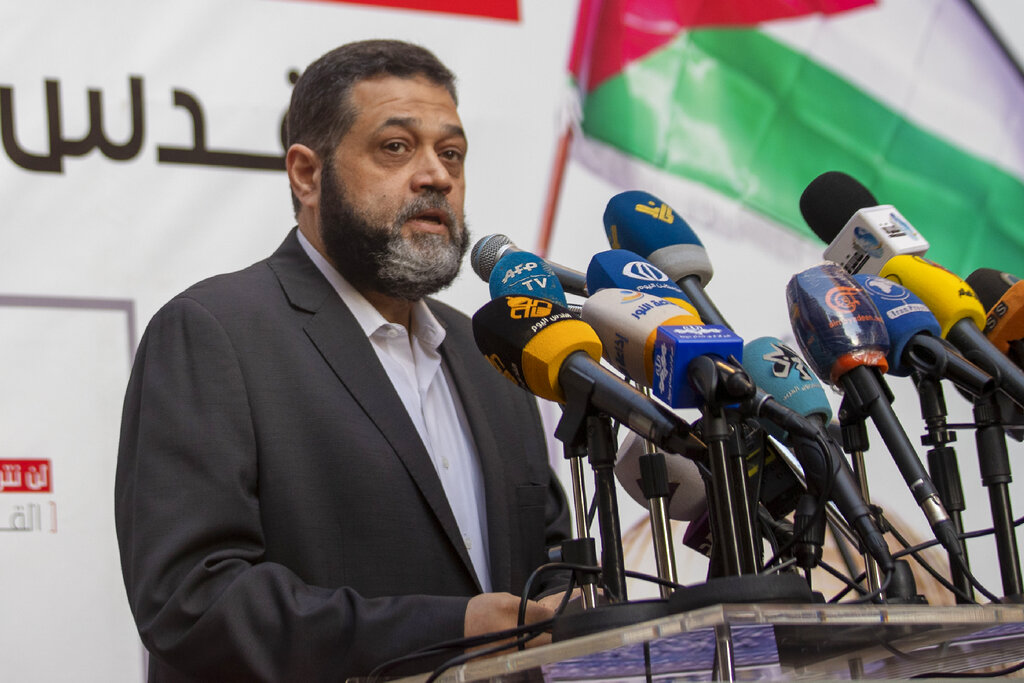 אוסמה חמדאן (צילום: AP Photo/Hassan Ammar)