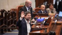 שר האוצר בצלאל סמוטריץ' במליאת הכנסת (צילום: דני שם טוב, דוברות הכנסת)