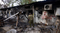 הרס בקיבוץ ניר עוז בעקבות מתקפת 7 באוקטובר (צילום: חיים גולדברג/פלאש 90)