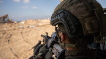 פעילות אוגדה 162 במתקפה במרחב ג׳באליה (צילום: דובר צה"ל)