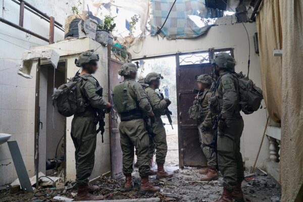 כוח צה"ל בשג'עייה (צילום: דובר צה"ל)