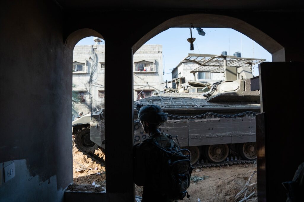 פעילות כוחות צה"ל ברצועת עזה (צילום: דובר צה"ל)