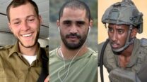 שי אייל יז"ל (מימין), טל שועה ז"ל ועמית הוד זיו ז"ל (צילום: דובר צה"ל)