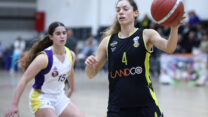 עדן רוטברג מאליצור רמלה מול אליצור חולון (צילום: דני מרון, מנהלת ליגת העל לנשים בכדורסל)