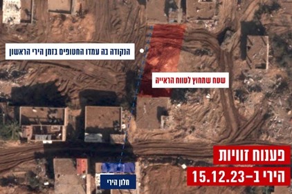 מתוך מסקנות התחקיר על הירי בחטופים בשג'עייה (צילום: דובר צה"ל) מתוך מסקנות התחקיר על הירי בחטופים בשג'עייה (צילום: דובר צה"ל)